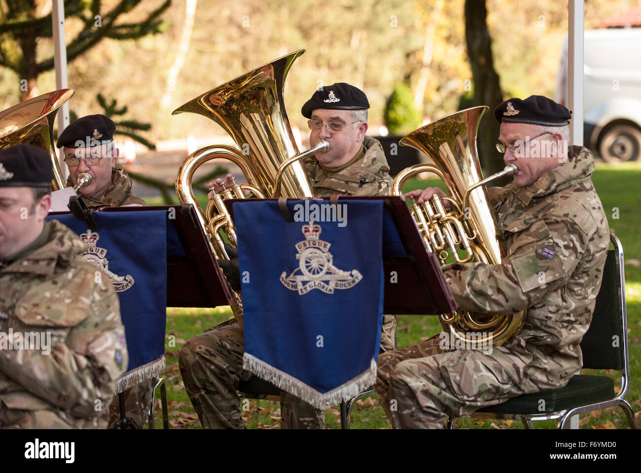 Armed Forces Brass Band Stock Photo Alamy