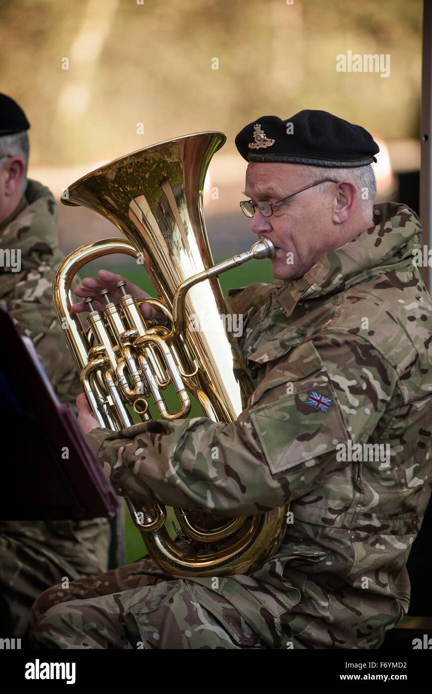 Armed Forces Brass Band Stock Photo Alamy