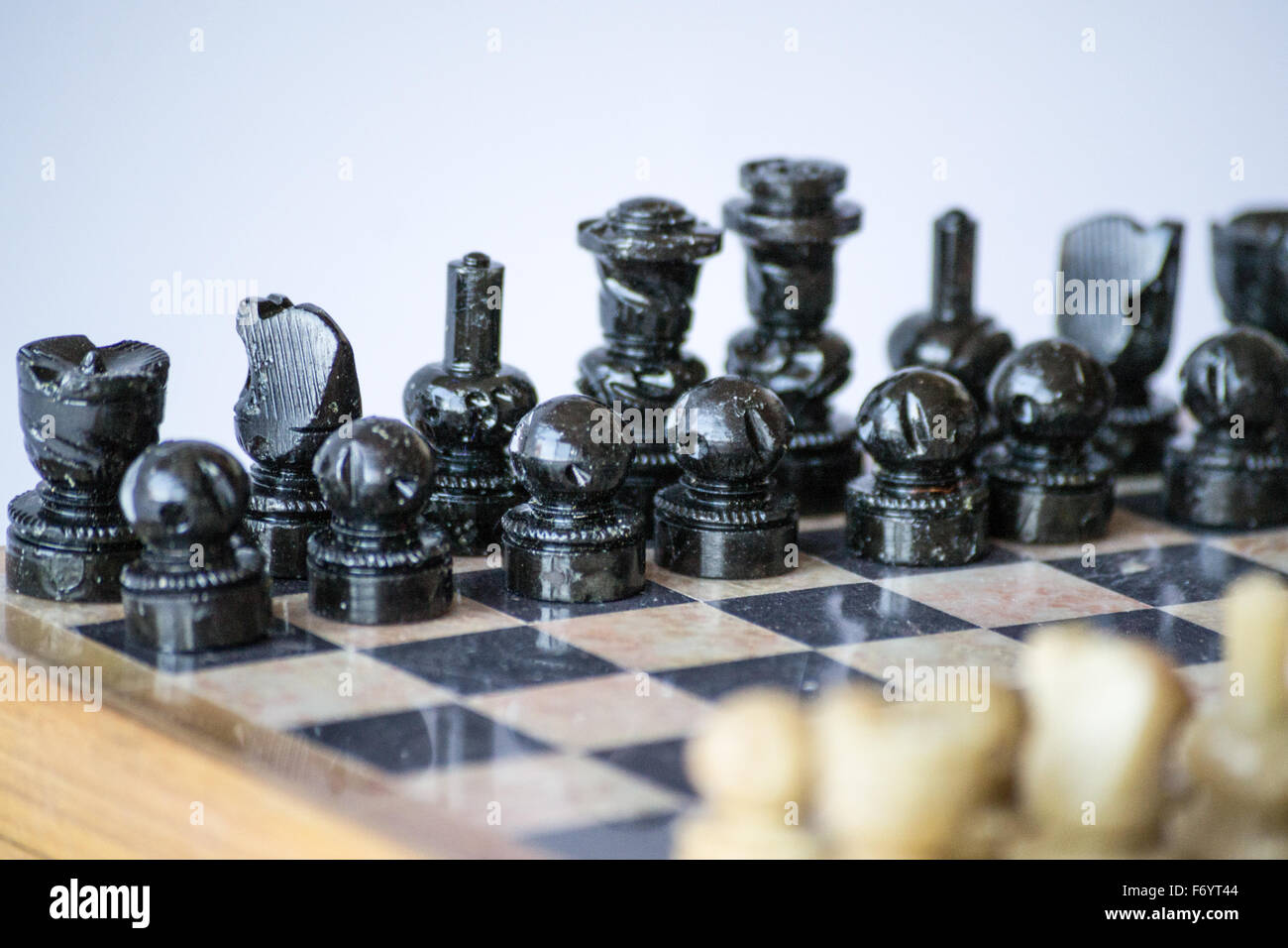 Chess is an strategy and intelligence board game originated in India