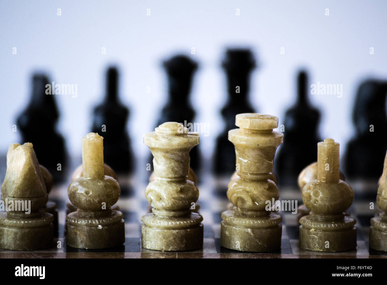 Chess is an strategy and intelligence board game originated in India