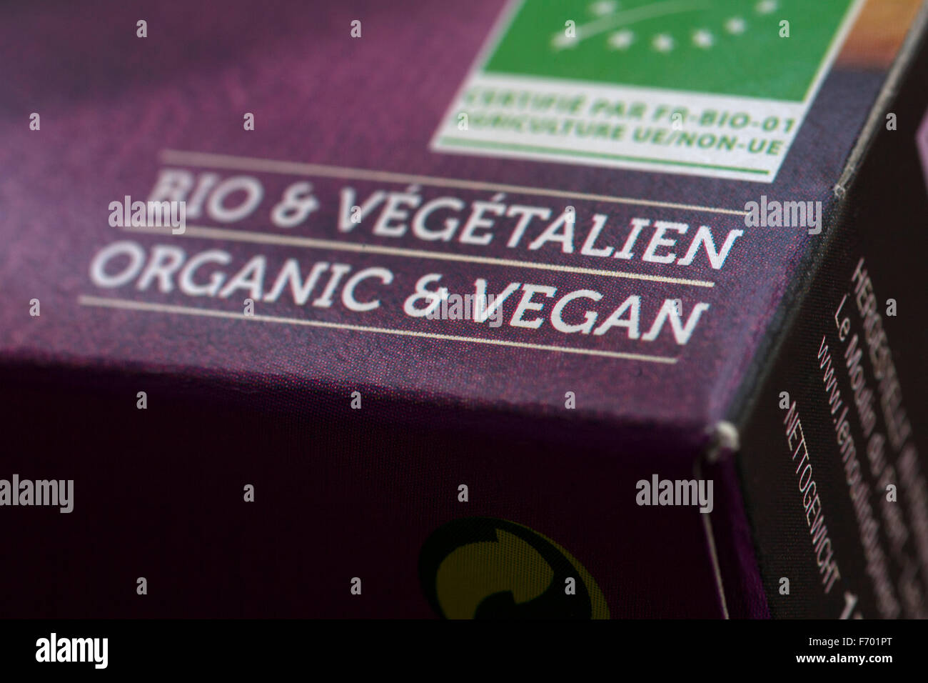 French vegan product Stock Photo Alamy