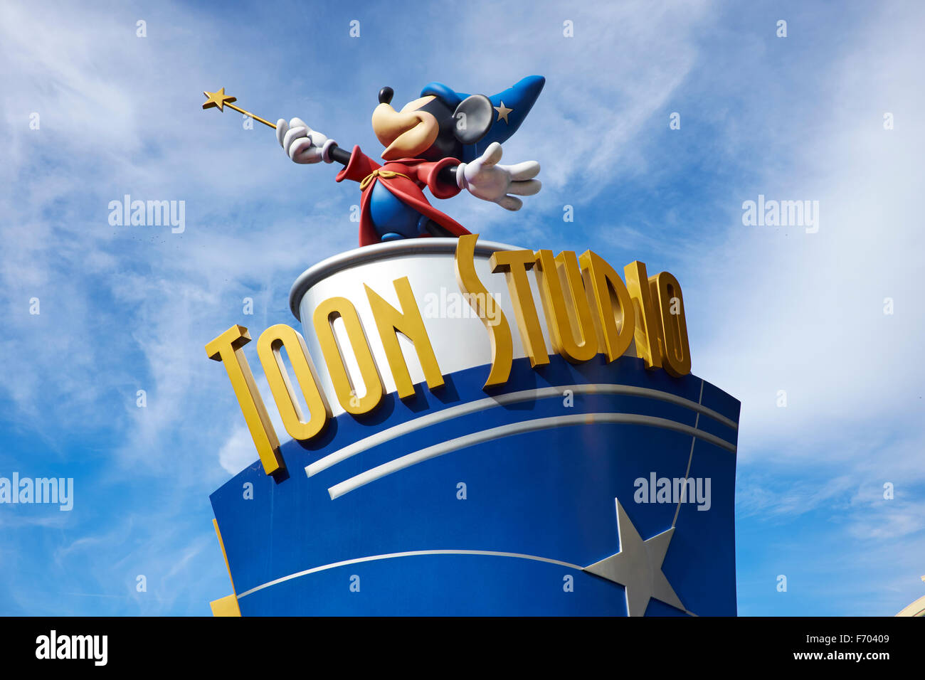 Toon Studio Walt Disney Studios Disneyland Paris Marne-la-Vallee Chessy France Stock Photo