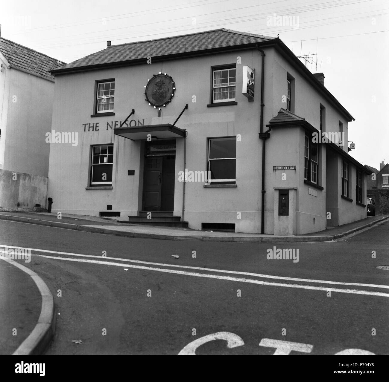 The Nelson Public House, Yeovil in 1974 number 0195 Stock Photo Alamy