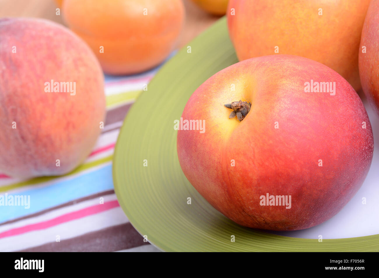 many different fruits for the health of the entire family, peach