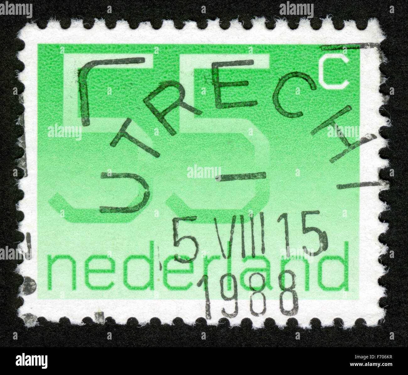 Netherlands, postage stamp Stock Photo Alamy
