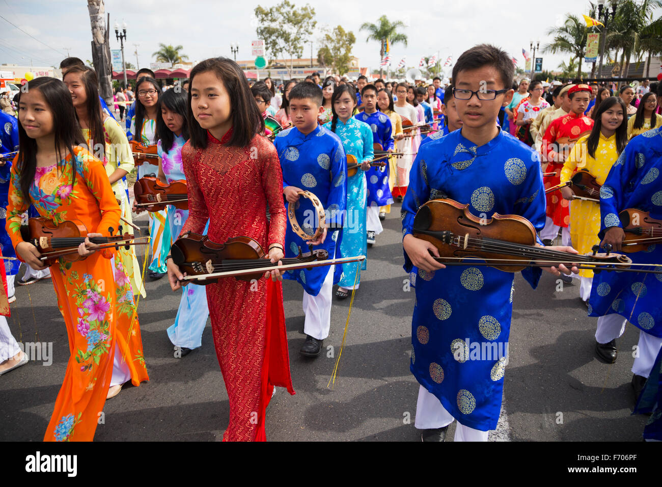 Orange County, City of Westminster, Southern California, USA, February