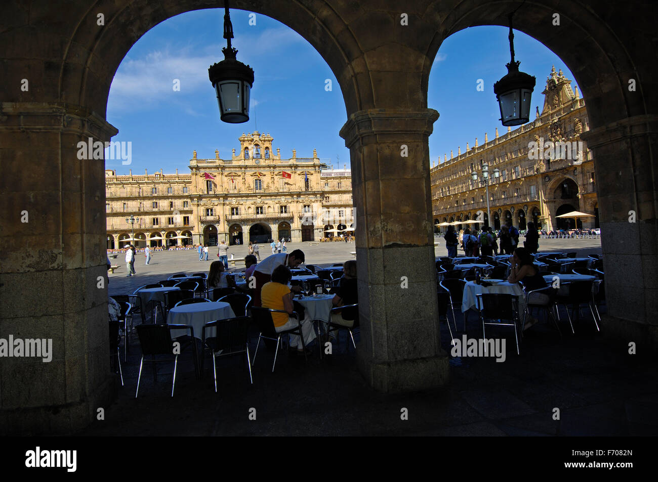 Cafe in plaza mayor main hi-res stock photography and images - Alamy