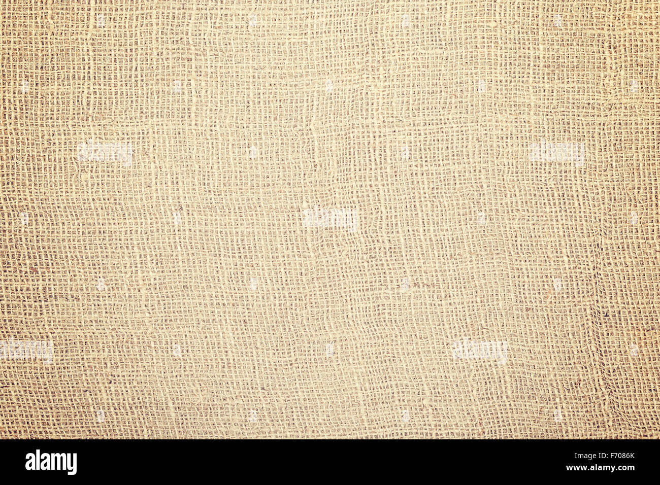 Jute fabric natural texture or background. Stock Photo