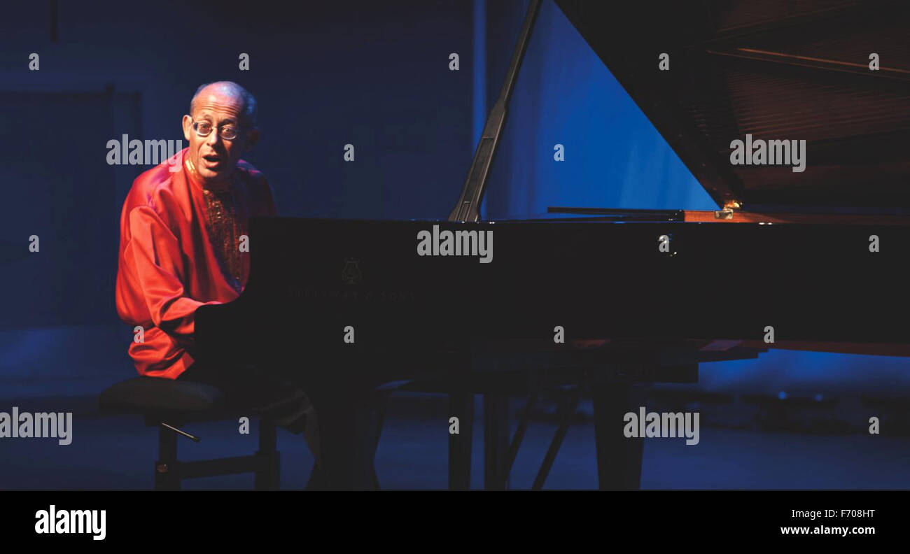 Hello I am David is a documentary film about the life of pianist David Helfgott directed by Cosima Lange.  This photograph is for editorial use only and is the copyright of the film company and/or the photographer assigned by the film or production company and can only be reproduced by publications in conjunction with the promotion of the above Film. A Mandatory Credit to the film company is required. The Photographer should also be credited when known. Stock Photo