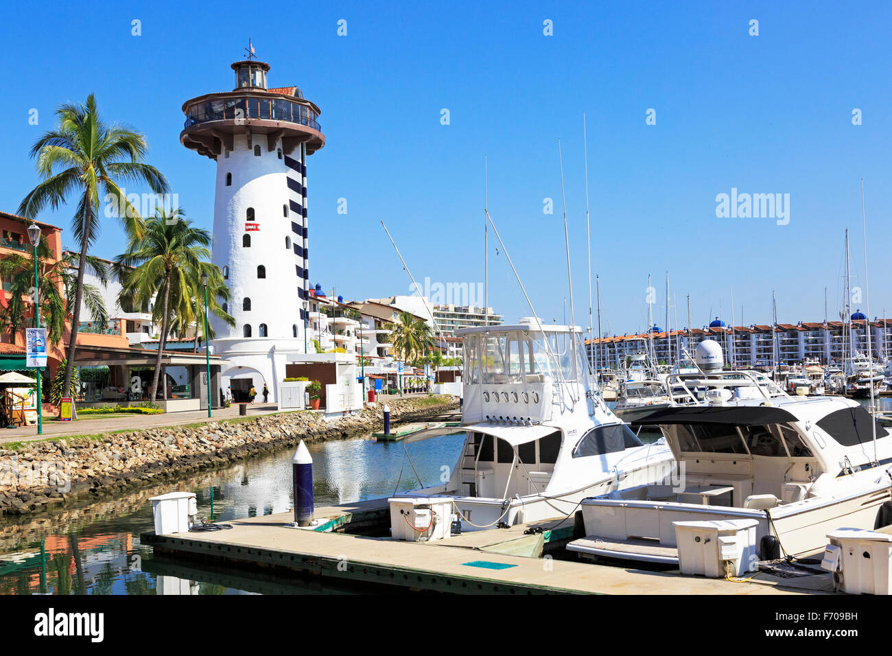 Marina at Puerto Vallarta, Mexico Stock Photo Alamy