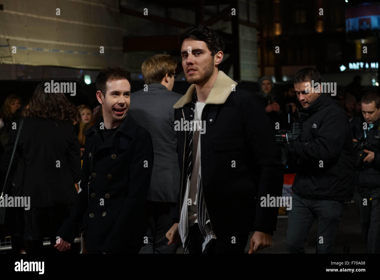 London, UK. 22nd November, 2015. Alfie Deyes Pointless Blog attends the World Premiere of Joe & Caspar Hit The Road at Empire, Leicester Square, London. Credit:  See Li/Alamy Live News Stock Photo