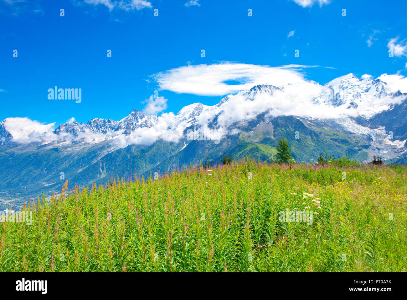 CHAMONIX, beautiful mountain FRANCE Stock Photo Alamy