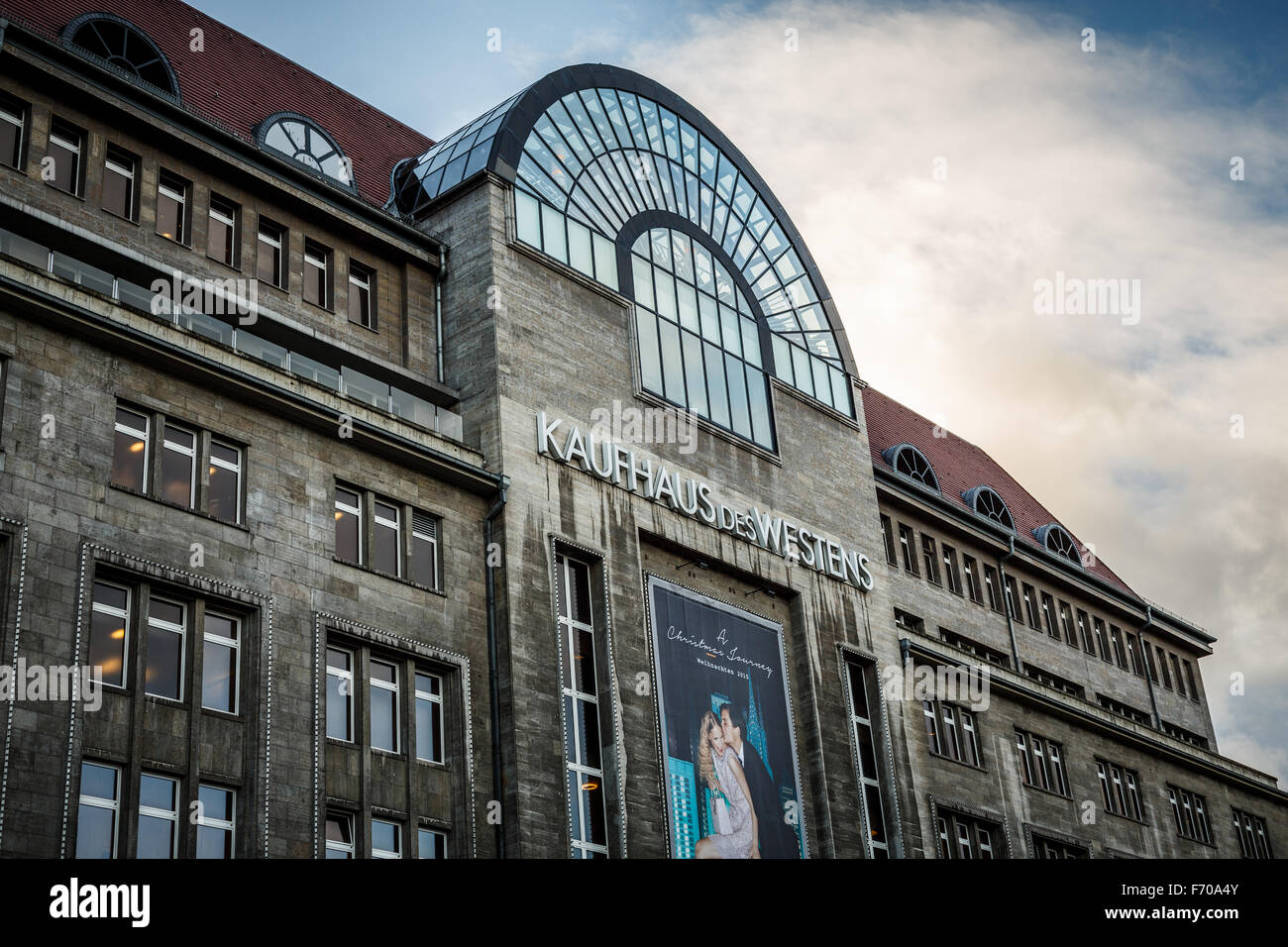Kaufhaus des Westens (KaDeWe) a luxury department store Stock Photo