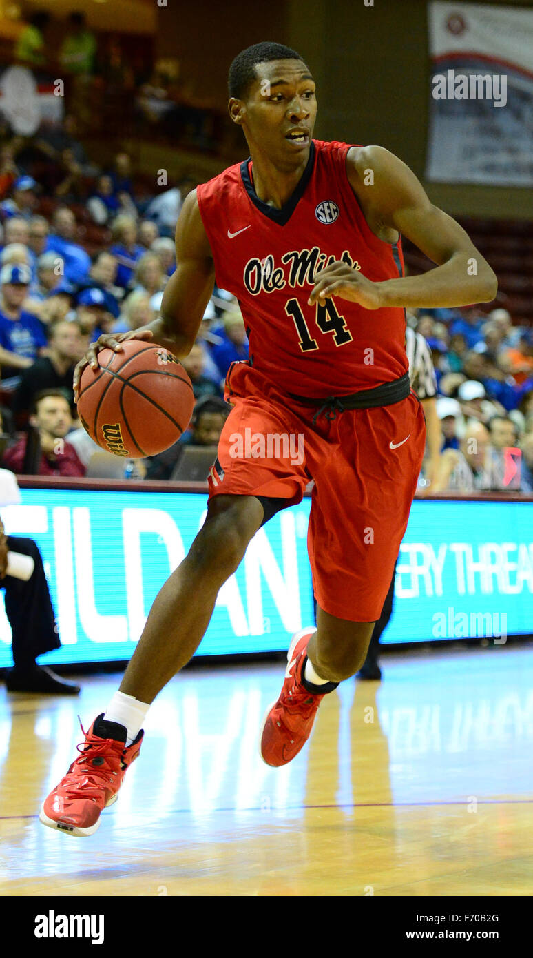 Miss Rasheed Ole Miss guard Rasheed Brooks (14) during the NCAA Basketball game ...