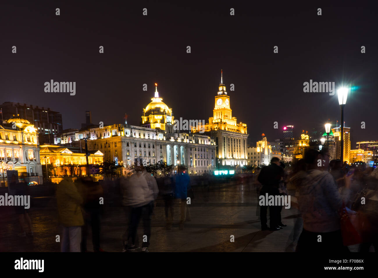 Shanghai night scene china hi-res stock photography and images - Alamy
