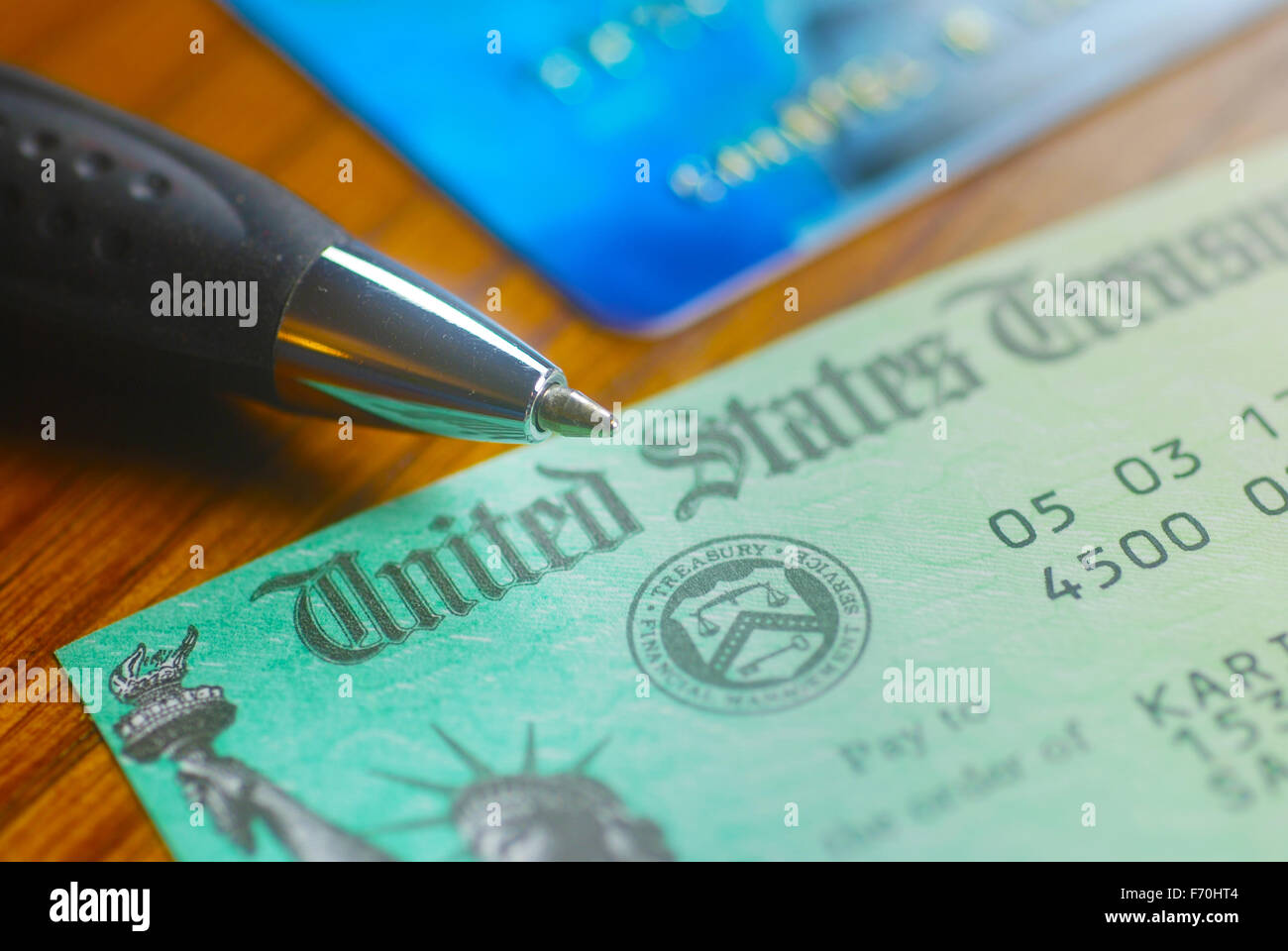 Treasury check hires stock photography and images Alamy