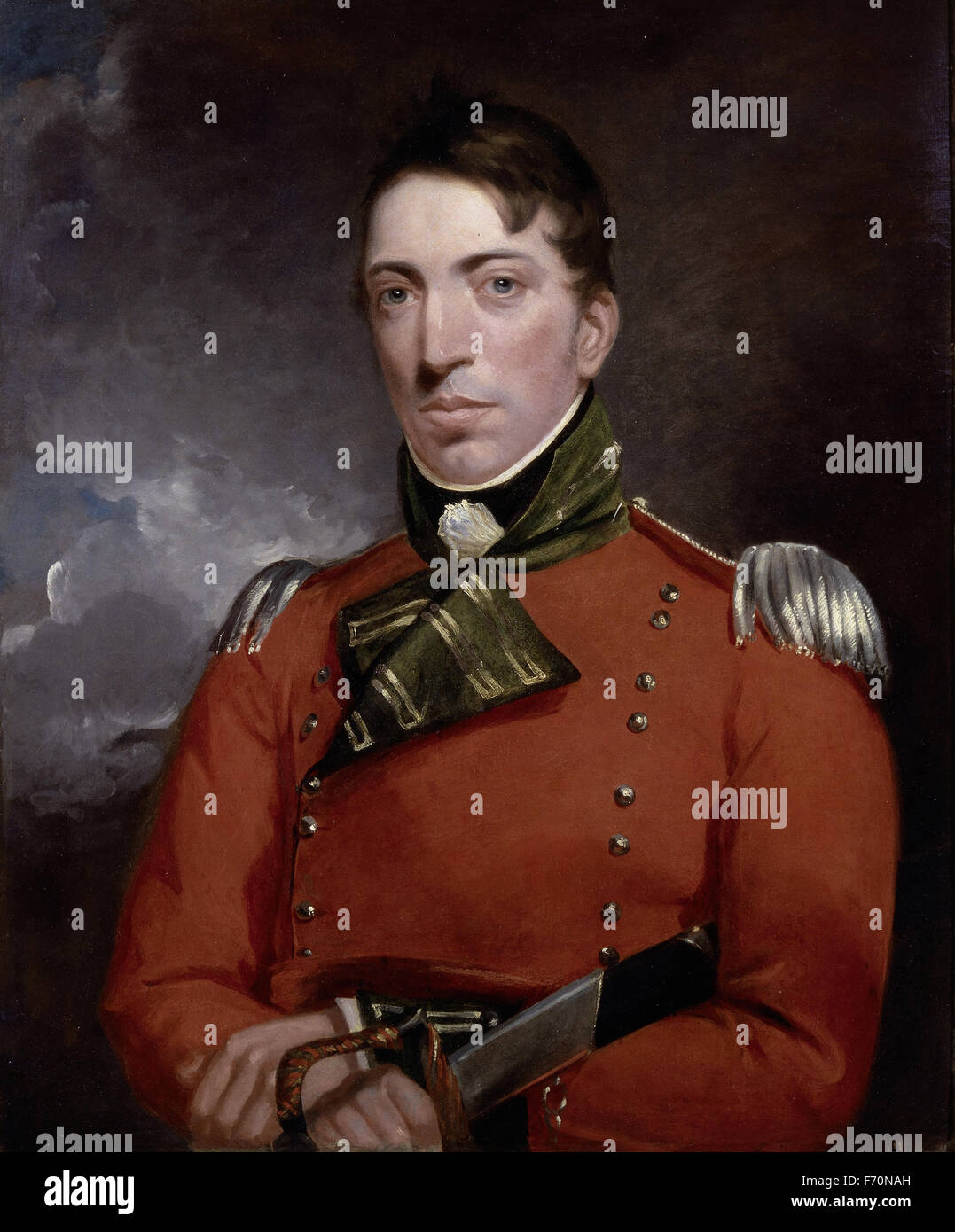 John Constable - Captain Richard Gubbins Stock Photo