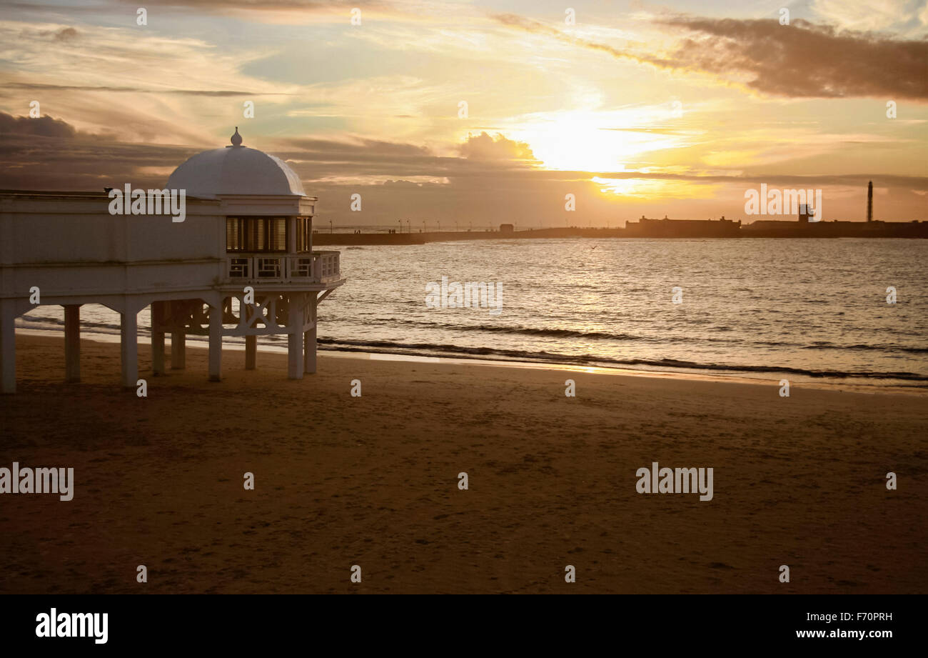 Beach promenade caleta beach caleta hi-res stock photography and images ...
