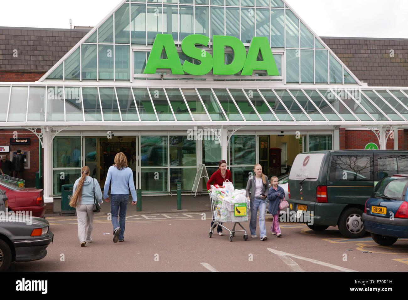 Asda supermarket in Hyson Green; Nottingham Stock Photo Alamy