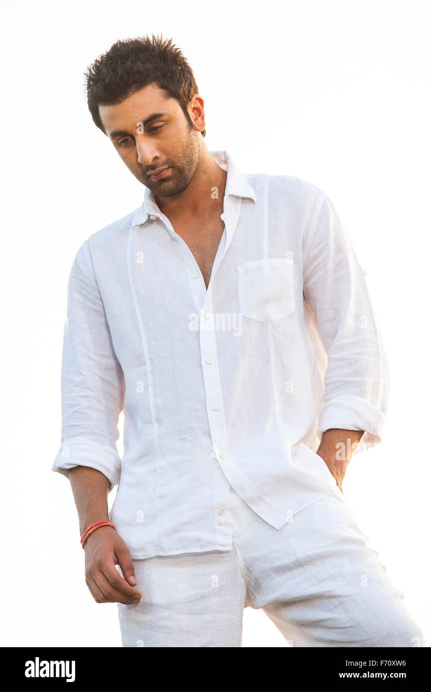 Ranbir Kapoor, Indian bollywood hindi movie film actor, India, Asia, old vintage 1900s picture Stock Photo