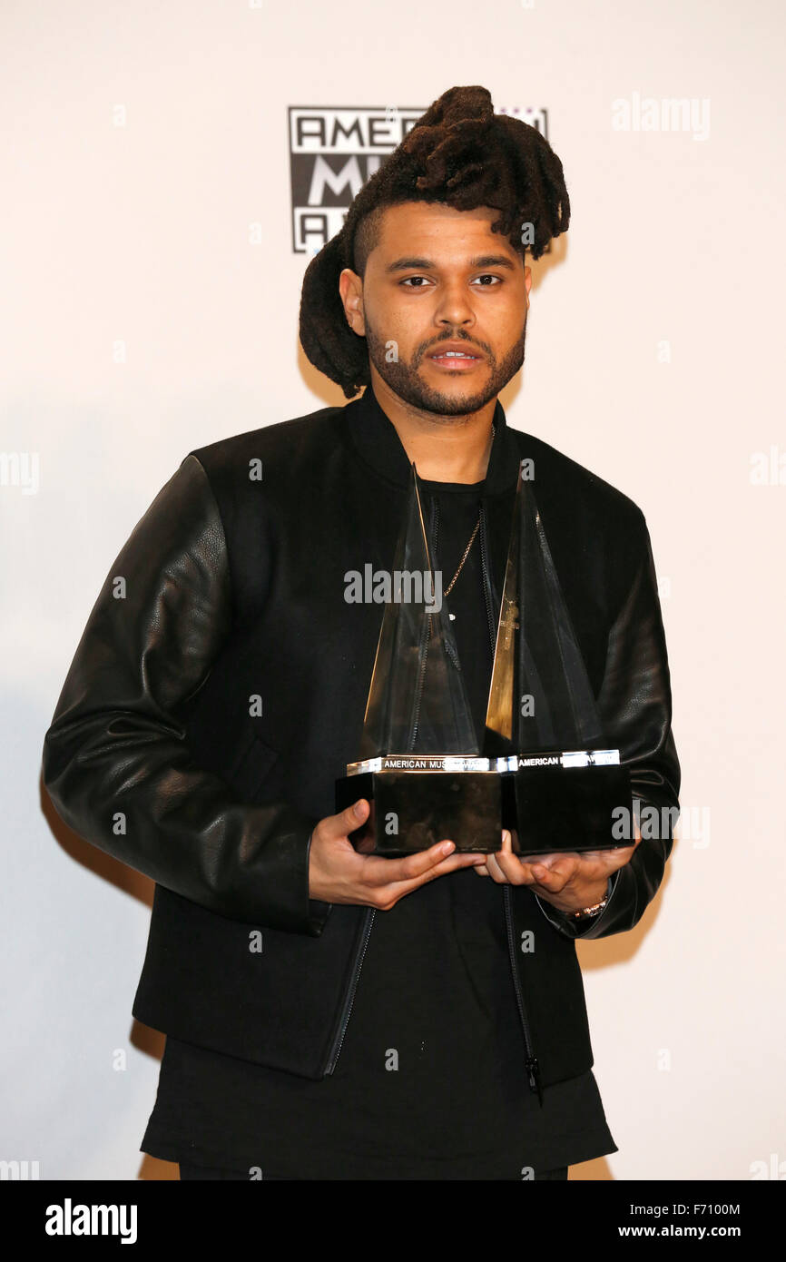 Los Angeles, California, USA. 22nd Nov, 2015. Canadian R&B musician