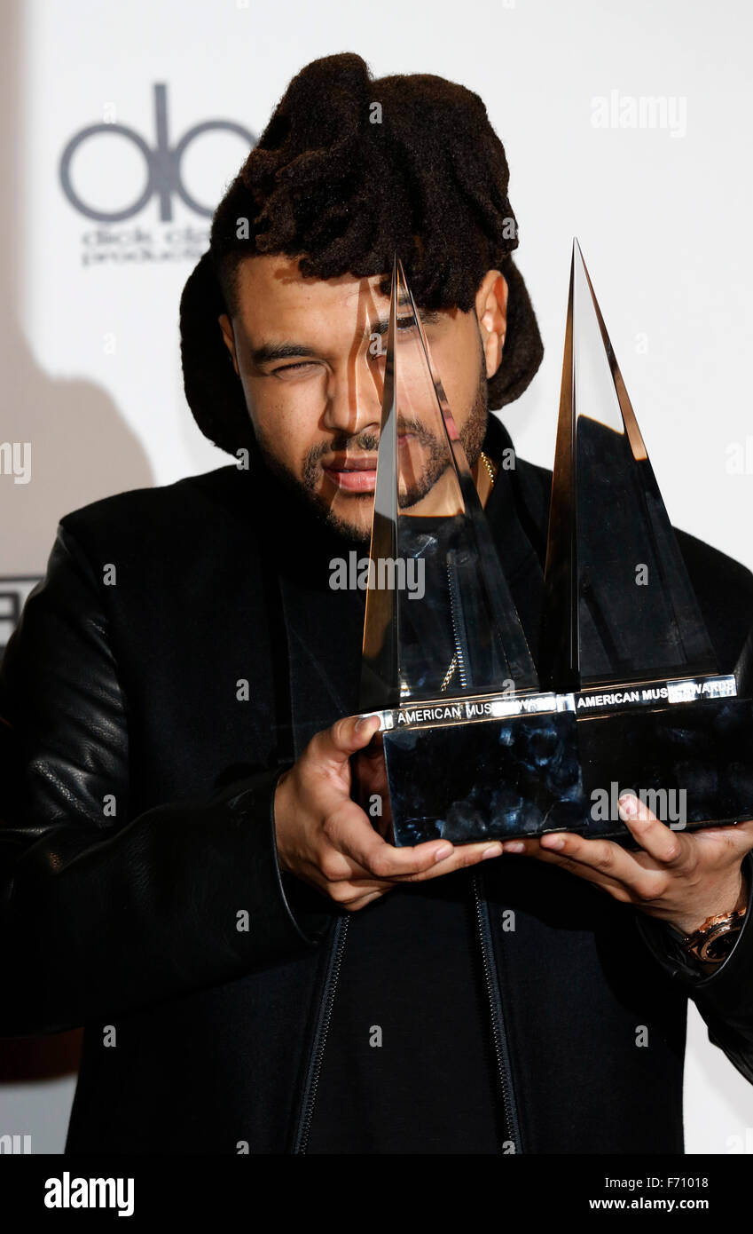 Los Angeles, California, USA. 22nd Nov, 2015. Canadian R&B musician