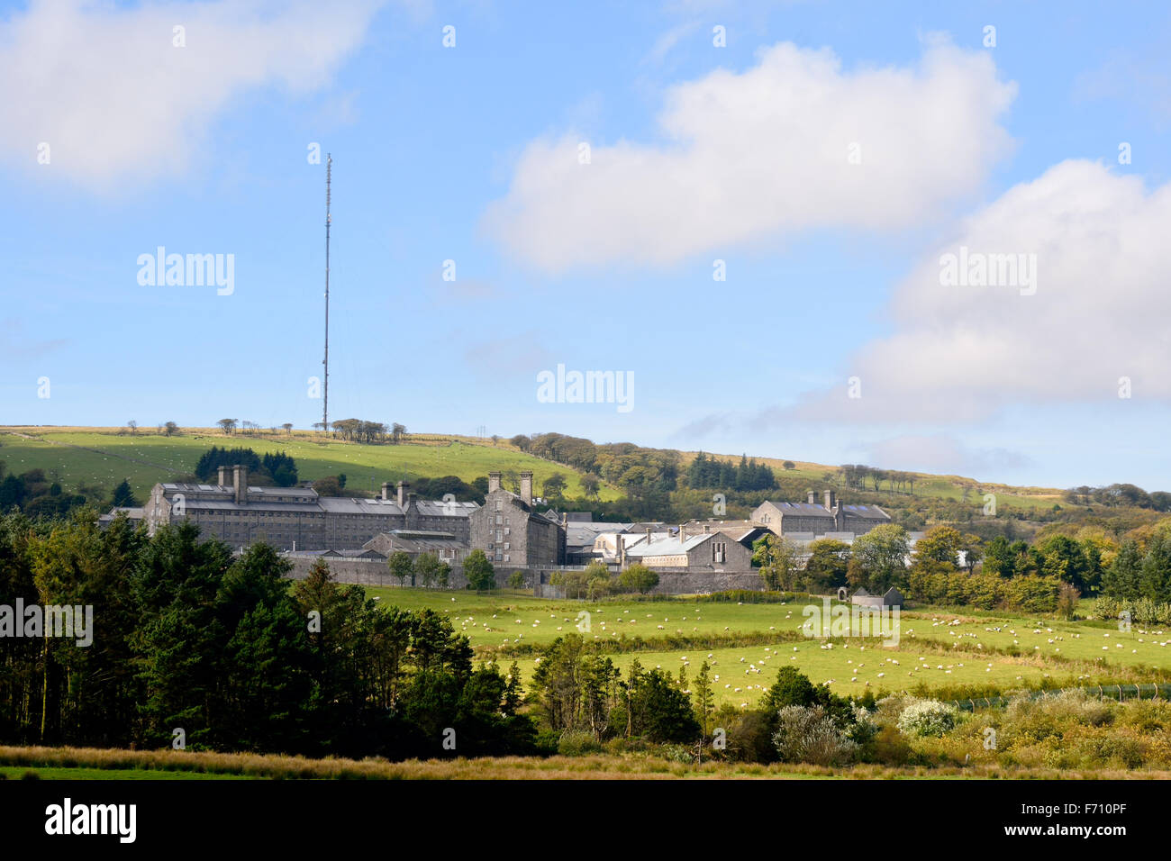 Her Majesty's Prison (HMP) Dartmoor located in Princetown the most