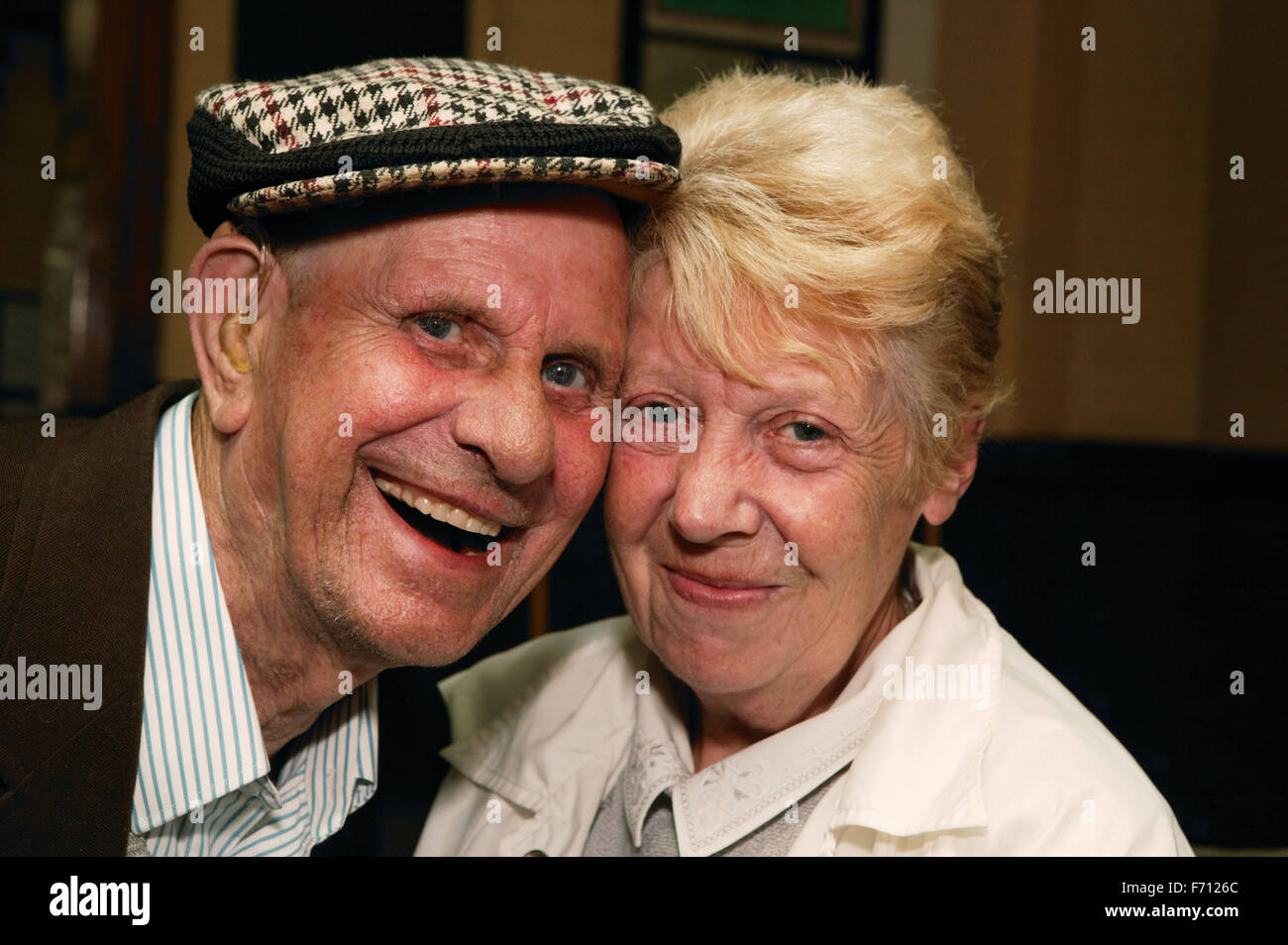 Man and woman in a pub, Stock Photo