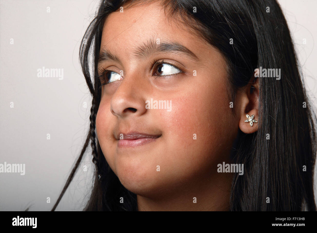 Portrait of a young girl Stock Photo - Alamy
