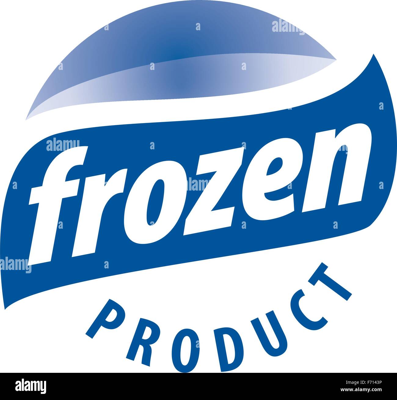 logo for frozen products Stock Image & Art Alamy