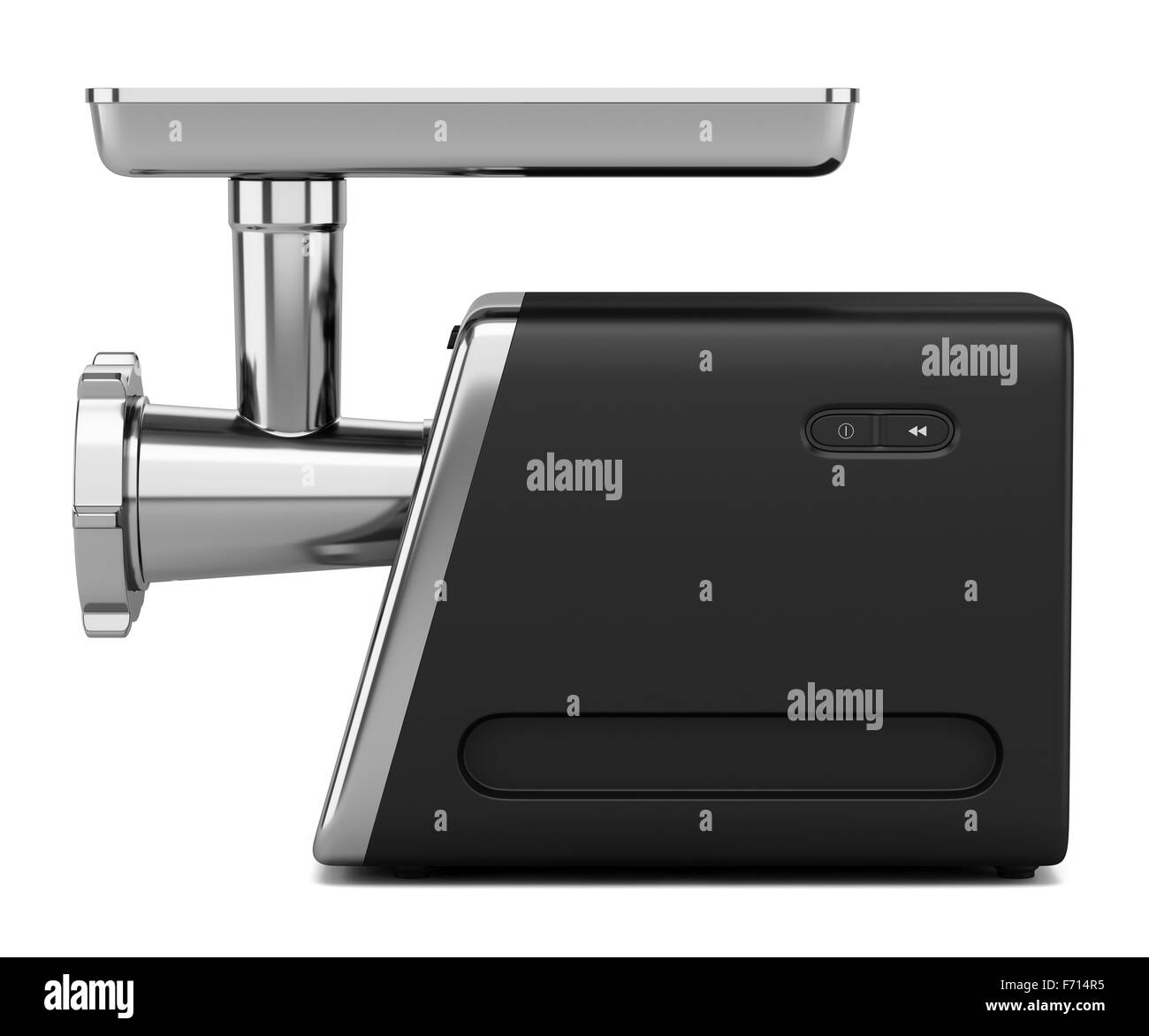 electric meat grinder isolated on white background Stock Photo Alamy