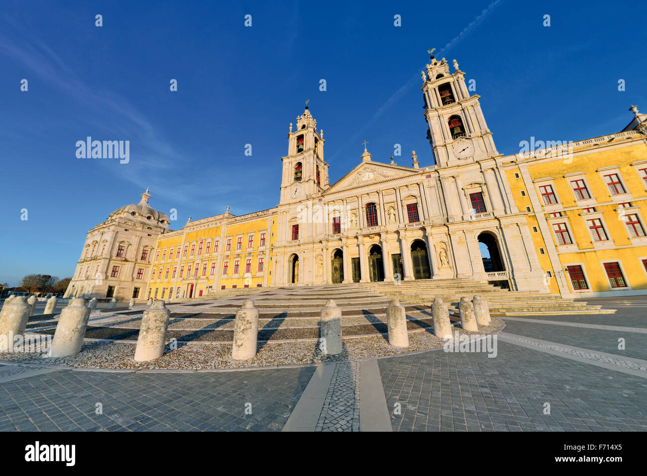 Portugal: National Palace and Monastery of Mafra Stock Photo
