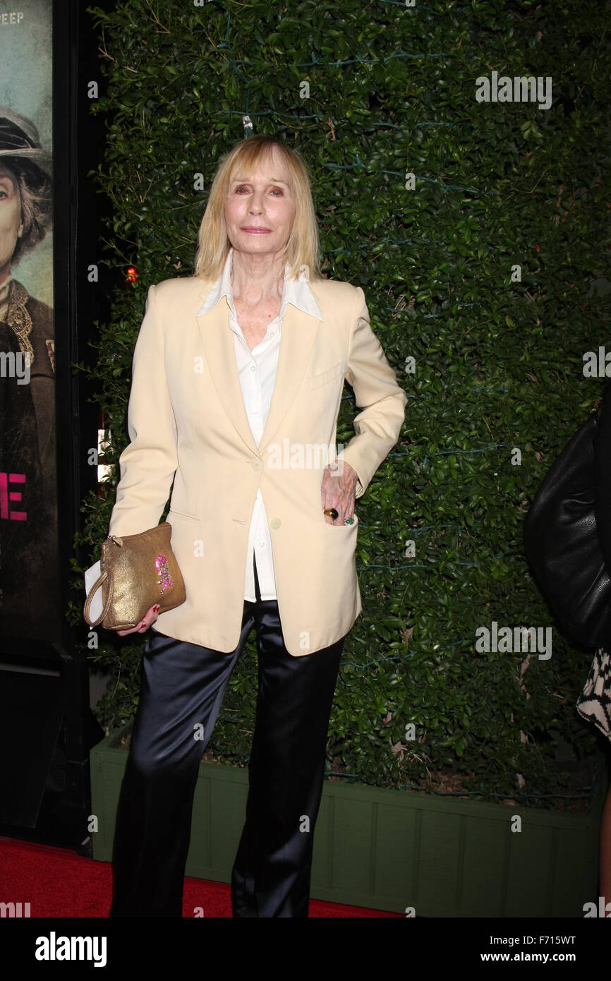 Premiere of Focus Features' 'Suffragette' - Arrivals  Featuring: Sally Kellerman Where: Beverly Hills, California, United States When: 20 Oct 2015 Stock Photo