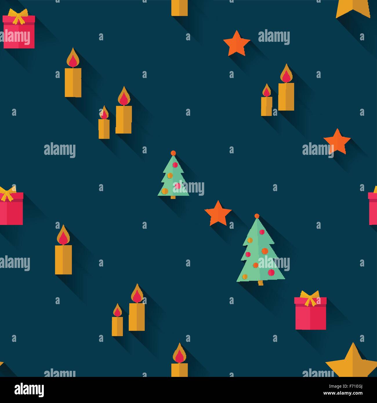 Christmas seamless pattern Stock Vector Image & Art - Alamy
