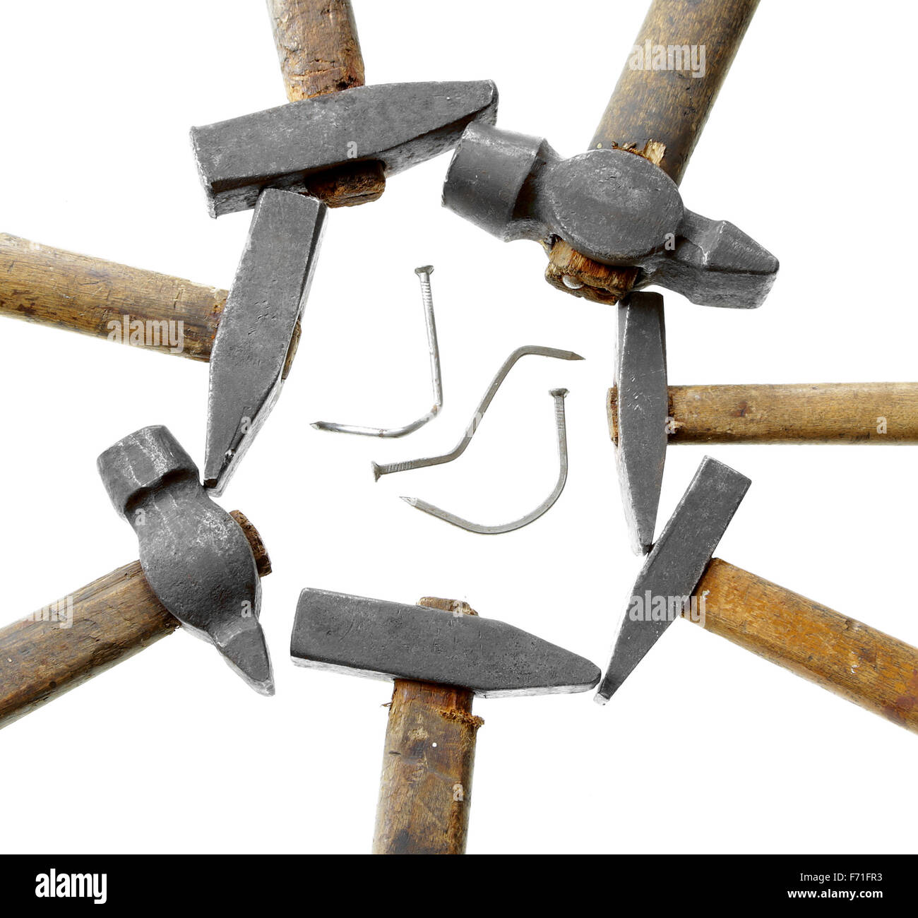 too many cooks spoil the broth proverb batch of hammers damaged nail