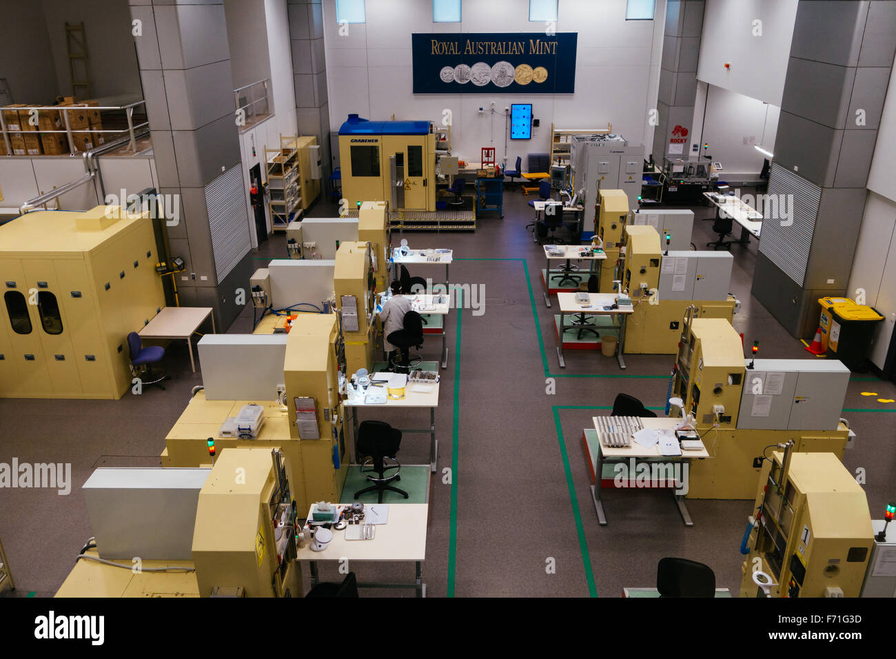 Australian mint museum Stock Photo Alamy