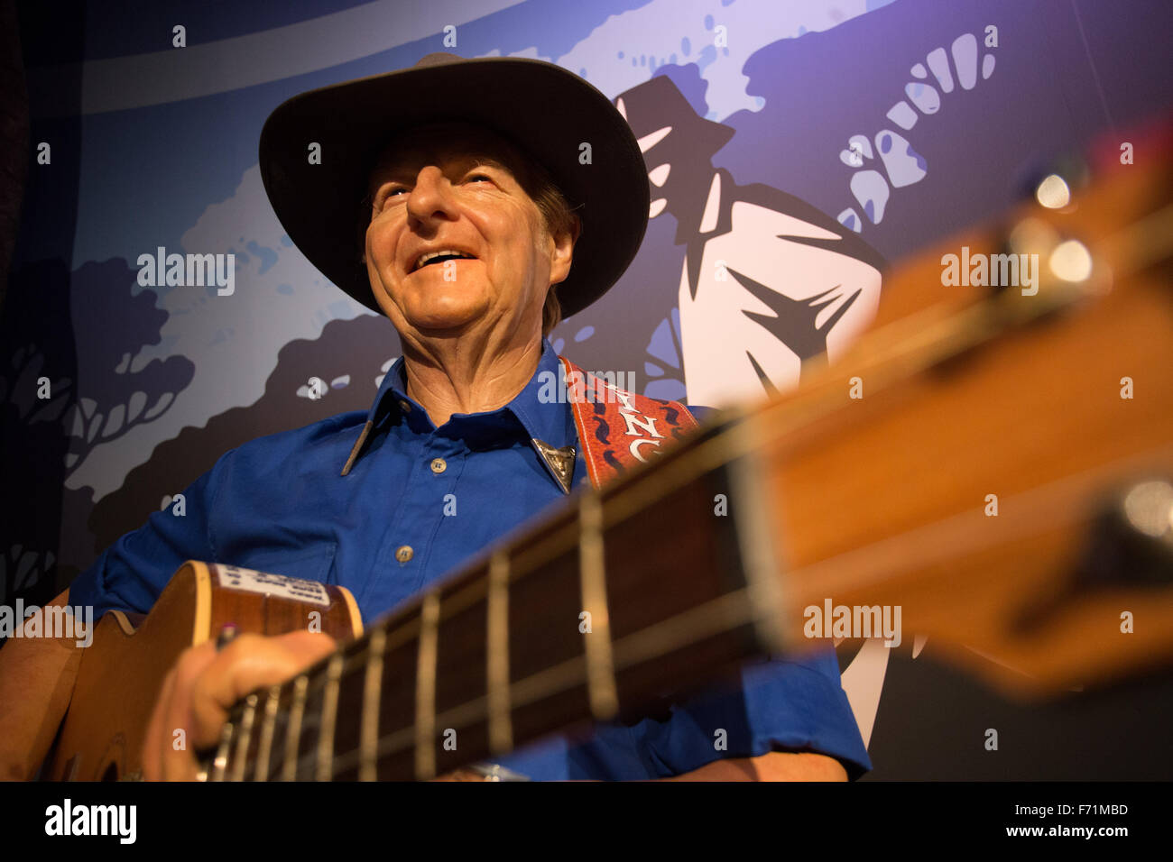 slim dusty wax figure Stock Photo