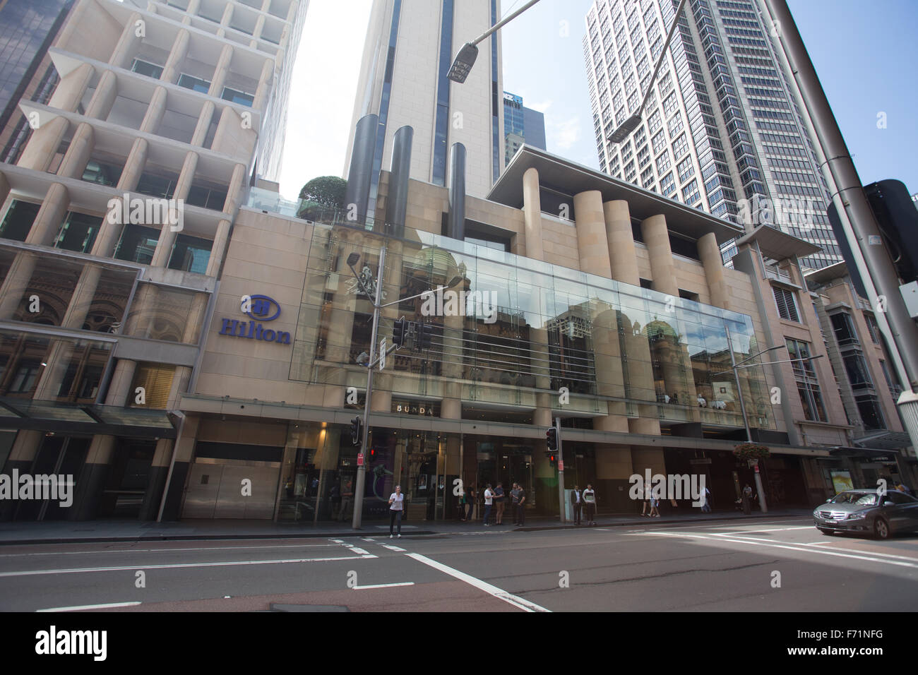 sydney hilton hotel Stock Photo Alamy