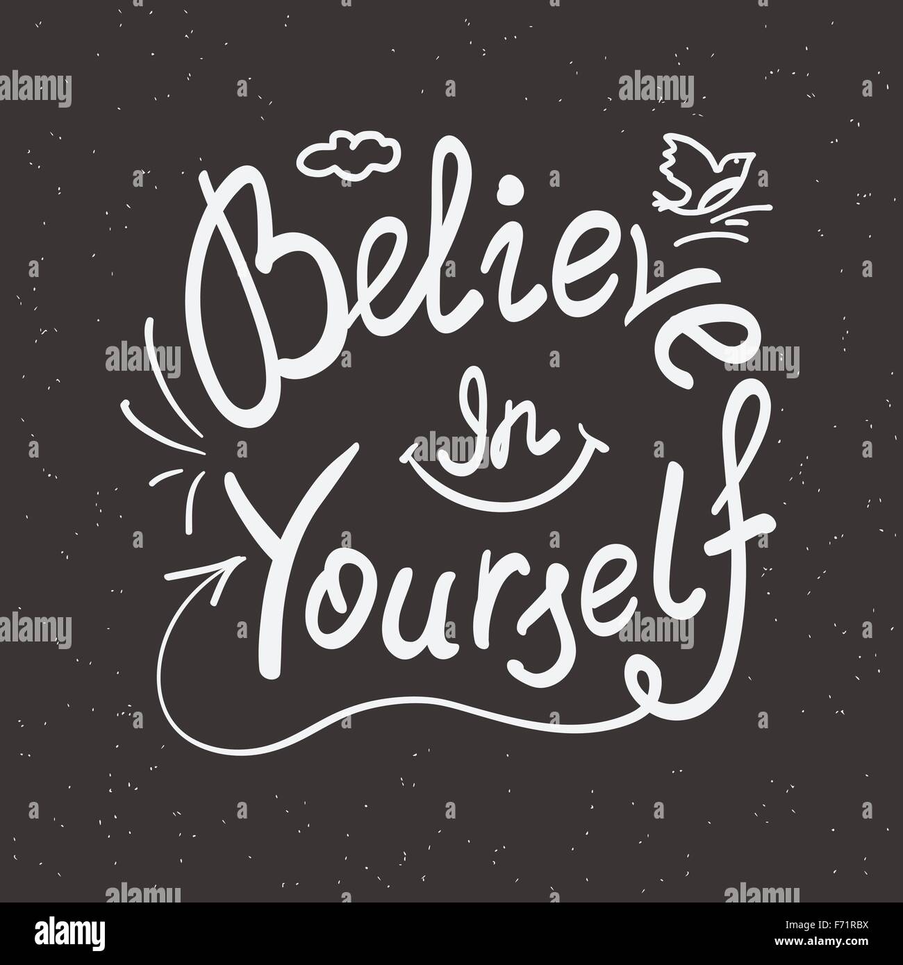 Pencil Case with caption Just Believe in yourself main image 1