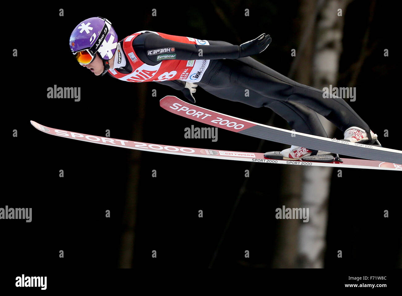Klingenthal, Germany. 22nd Nov, 2015. Finnish ski jumper Lauri
