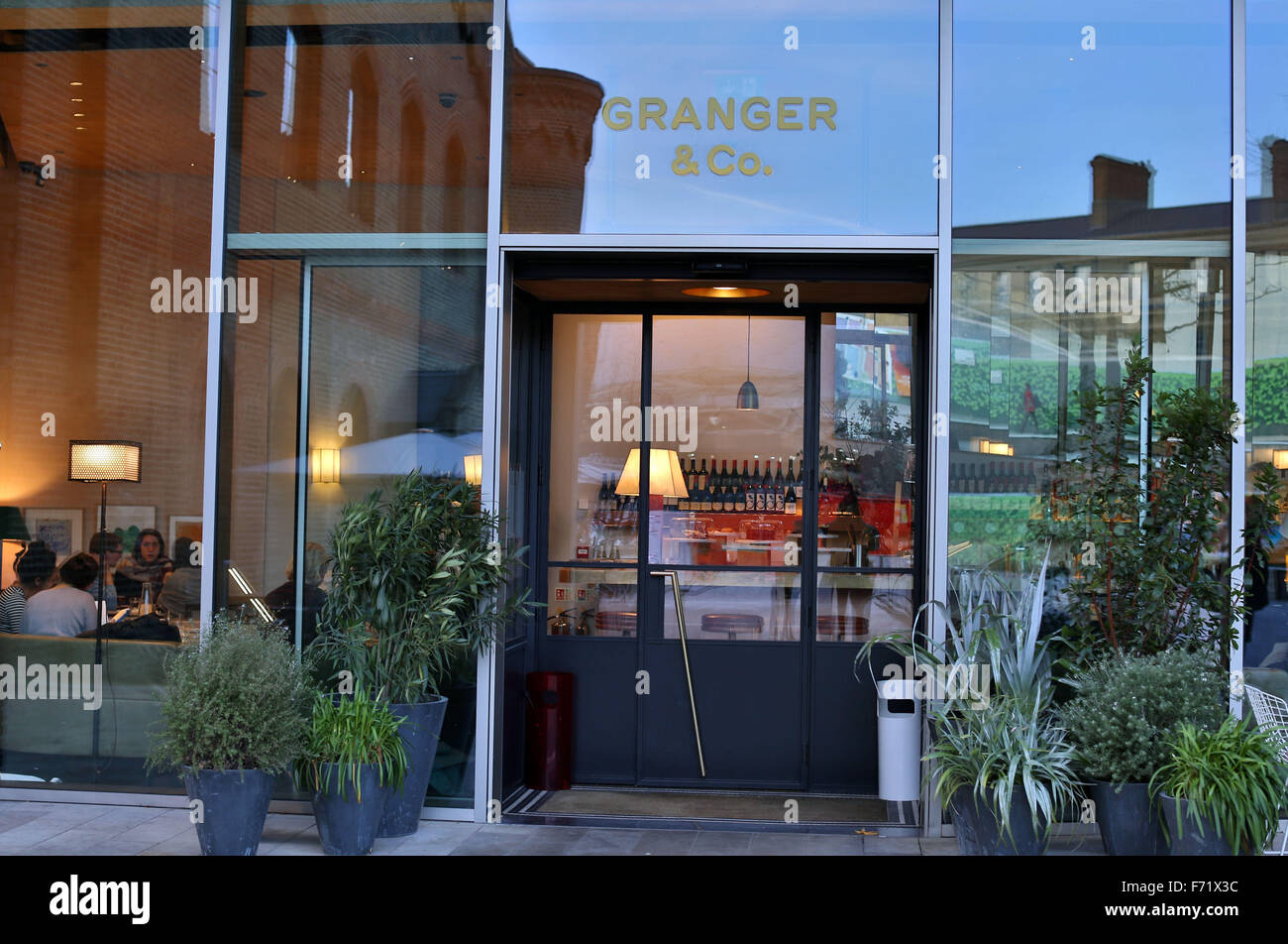 Granger & Co restaurant and bar, King's Cross, London Stock Photo