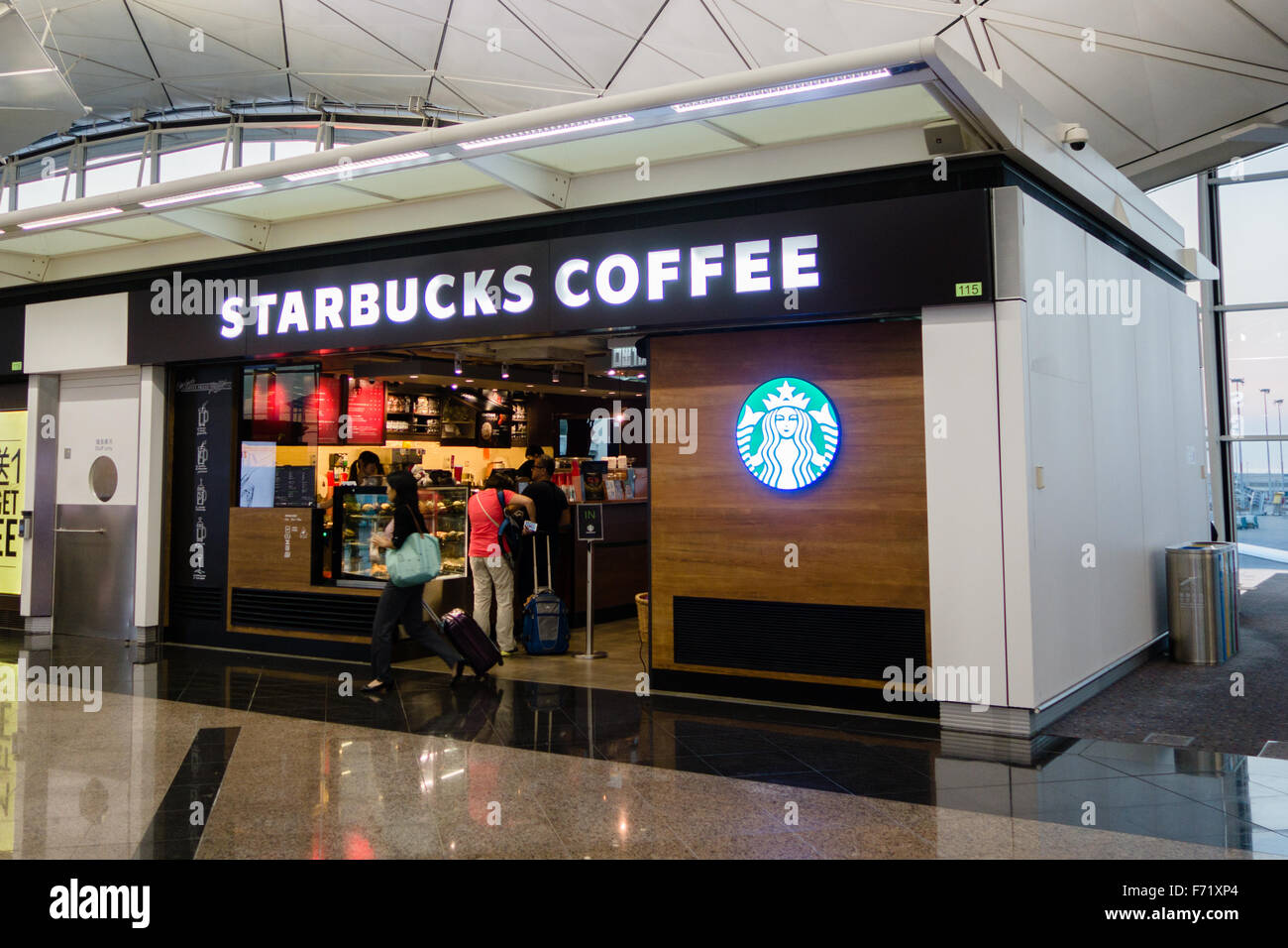 hong kong starbucks coffee shop Stock Photo 90397388 Alamy