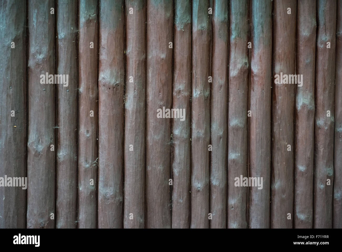 wooden bacground. Brown vertical beams Stock Photo - Alamy
