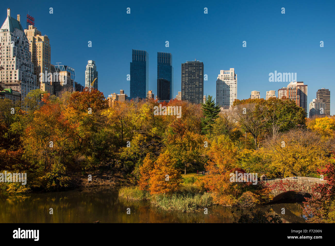 Fall foliage at Central Park, Manhattan, New York, USA Stock Photo Alamy