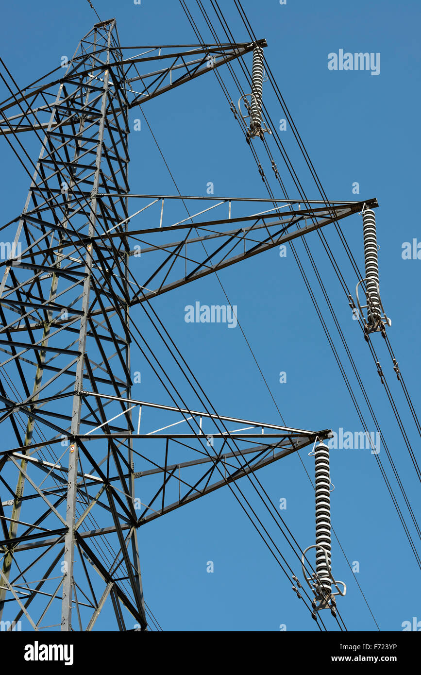 High voltage power grids hi-res stock photography and images - Alamy