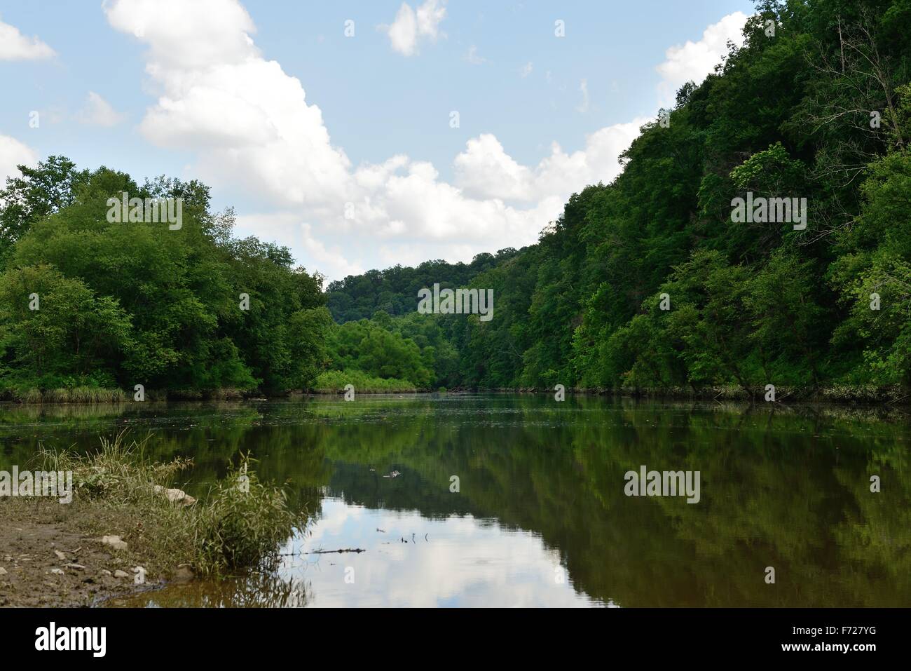 This beautiful image was captured in Paragon Cave Run Lake in eastern
