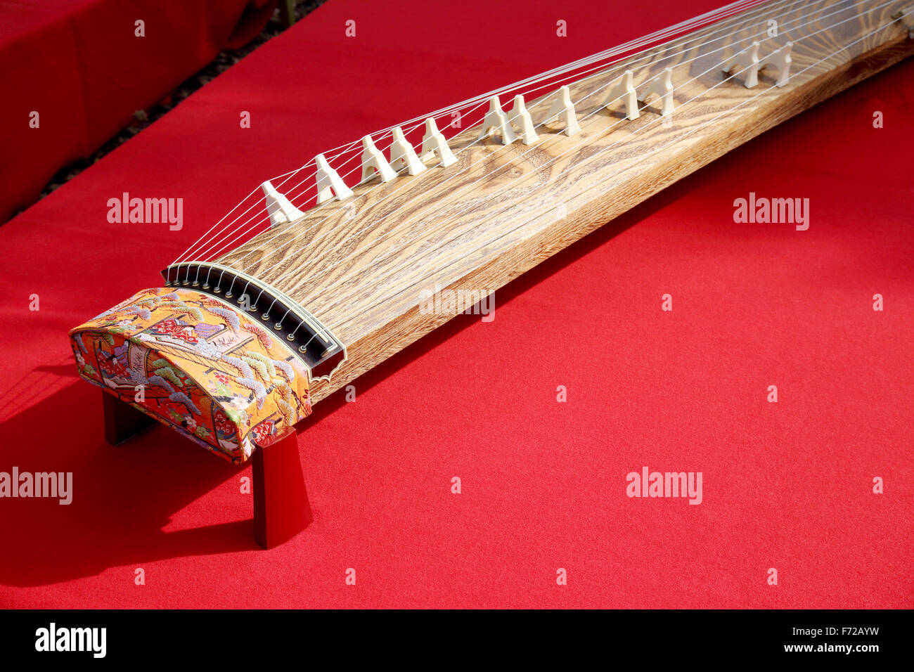 Japanese traditional koto (Japanese traditional instrument Stock Photo -  Alamy