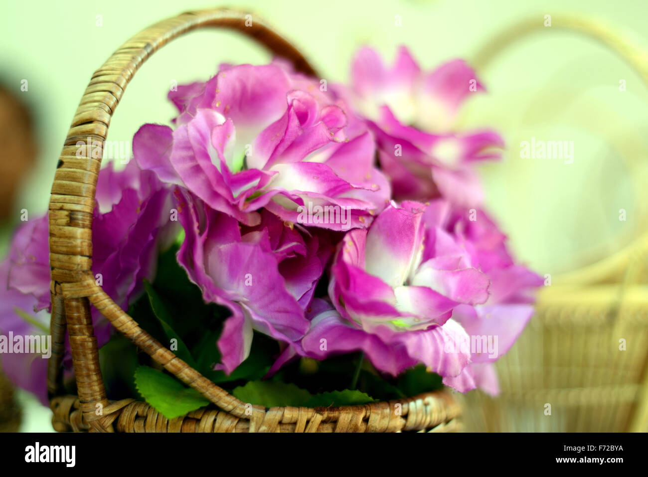 artificial flowers, India, Asia Stock Photo Alamy