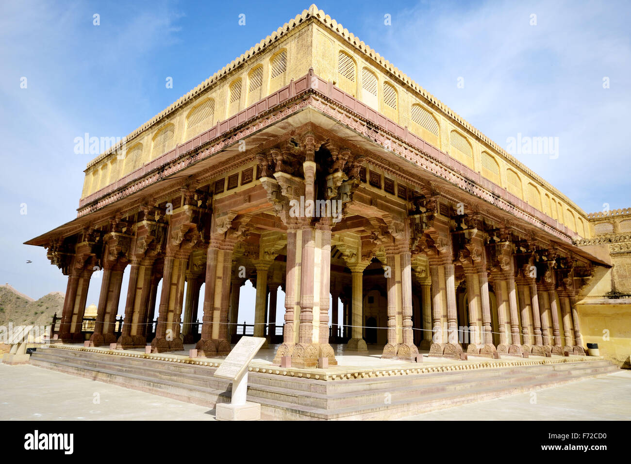 Diwan i aam, amber fort, rajasthan, india, asia Stock Photo