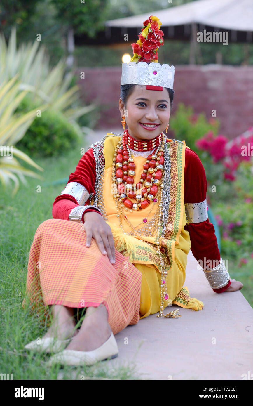 Traditional dress of Meghalaya, india, asia, model release # 786 Stock  Photo - Alamy